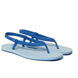 🆕️ Everlane Lycra Swim Slingback Strappy Sandals in Aegean blue